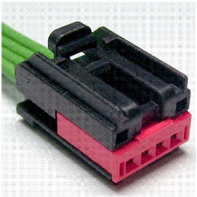 Connector End View C4357 - Rear Parking Aid Camera — original illustration 1, reference 4458