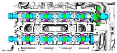 Camshafts — original illustration 3, reference 4589