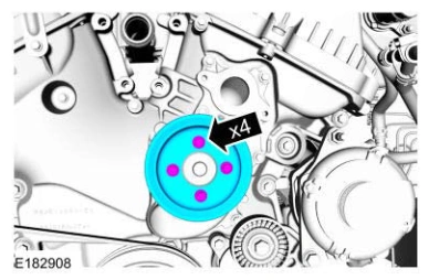 Coolant Pump — original illustration 2, reference 5932