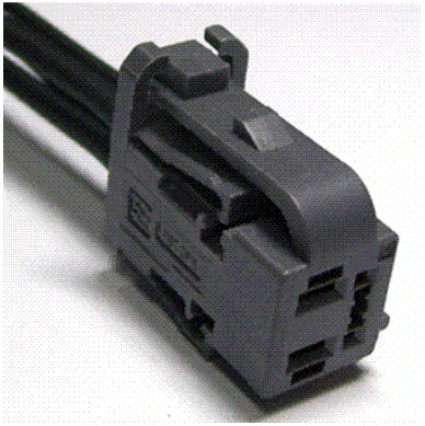 Connector End View C363 - Front Seat Height Adjustment Motor LH — original illustration 1, reference 3921