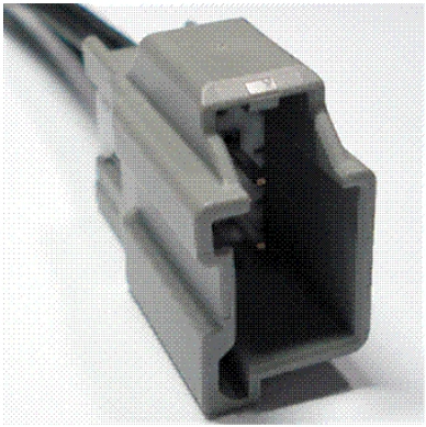Connector End View C215 - Inline — original illustration 1, reference 3803