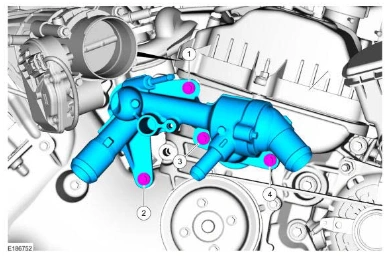 Thermostat Housing — original illustration 2, reference 5946