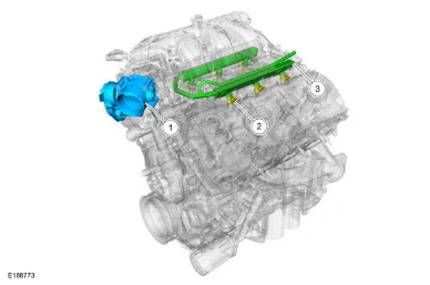 Fuel Charging And Controls - Component Location — original illustration 1, reference 7390