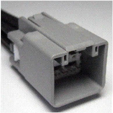 Connector End View C499 - Rear Lamp Assembly RH — original illustration 1, reference 3968