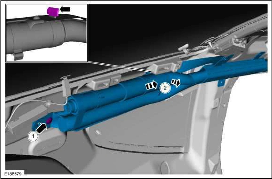 Side Curtain Airbag — original illustration 1, reference 2173