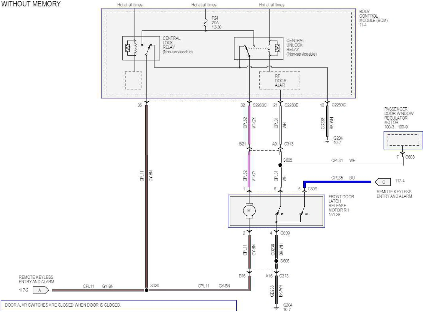 Wiring — original illustration 1, reference 6486