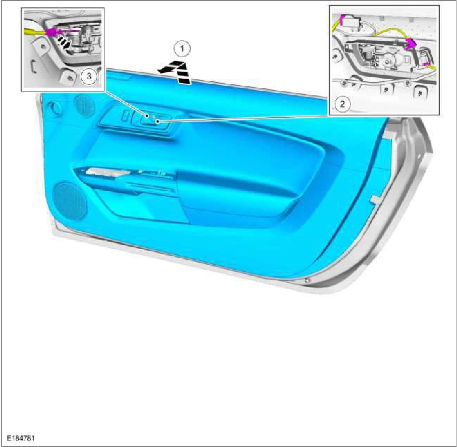 Front Door Trim Panel — original illustration 1, reference 856
