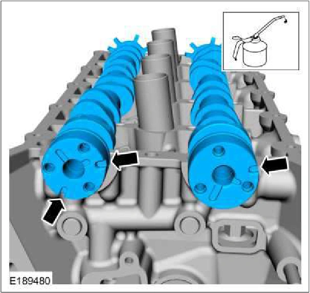 Camshaft LH — original illustration 1, reference 154
