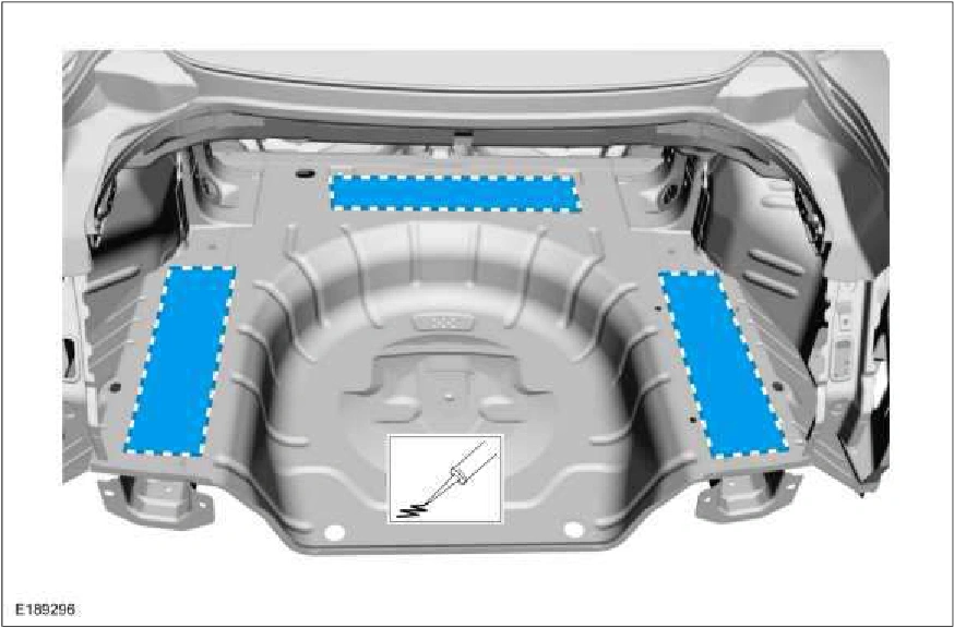 Rear Floor Panel — original illustration 1, reference 2366