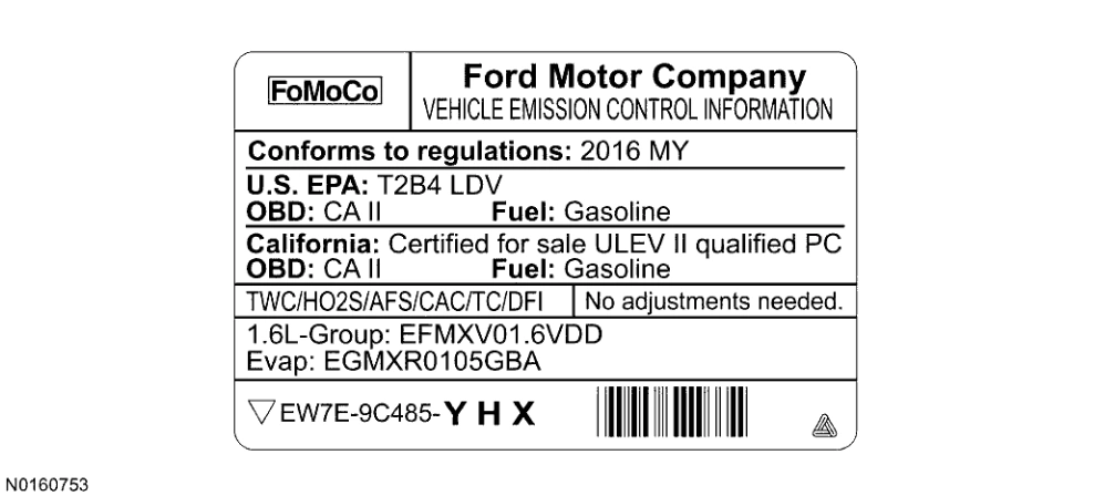 Powertrain Control-Emissions Diagnosis — original illustration 1, reference 4614