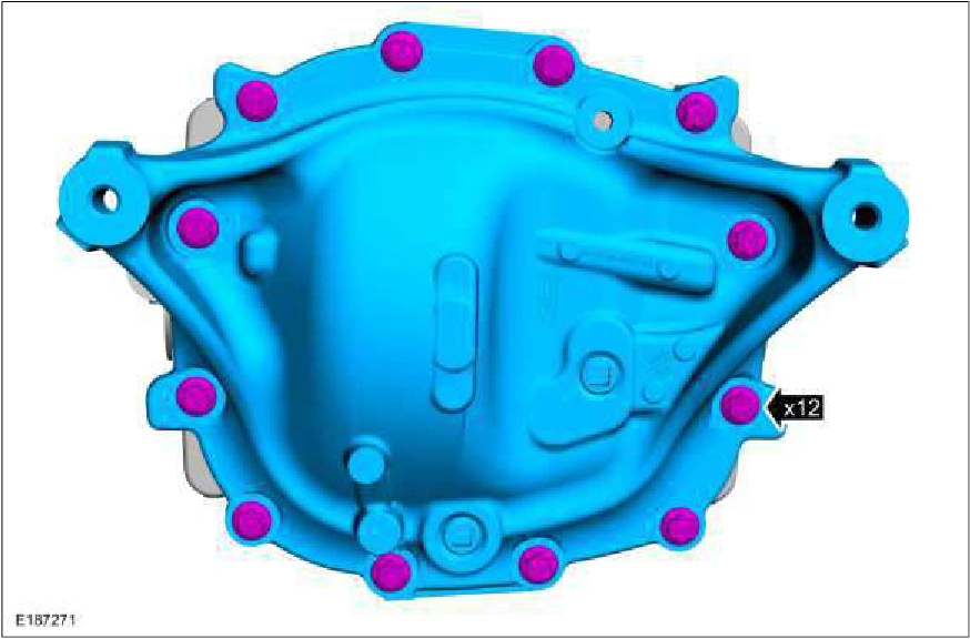 Differential Housing Cover — original illustration 1, reference 2719