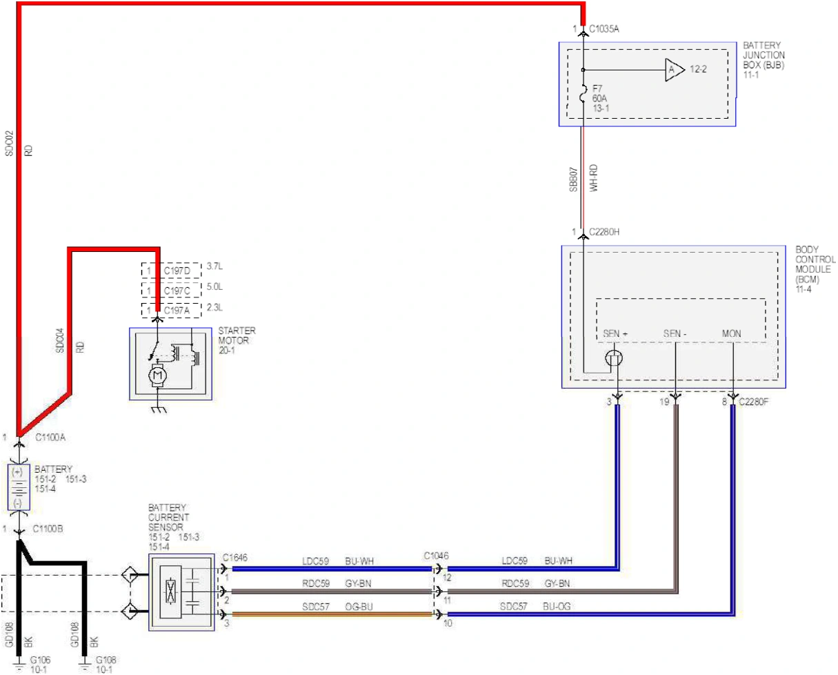 Wiring — original illustration 1, reference 6255