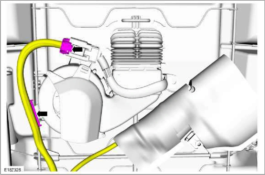 Front Seat Backrest Blower Motor — original illustration 2, reference 1124
