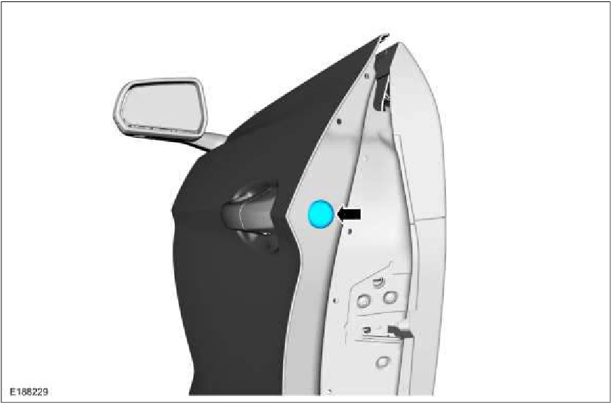 Door Lock Cylinder — original illustration 1, reference 1430