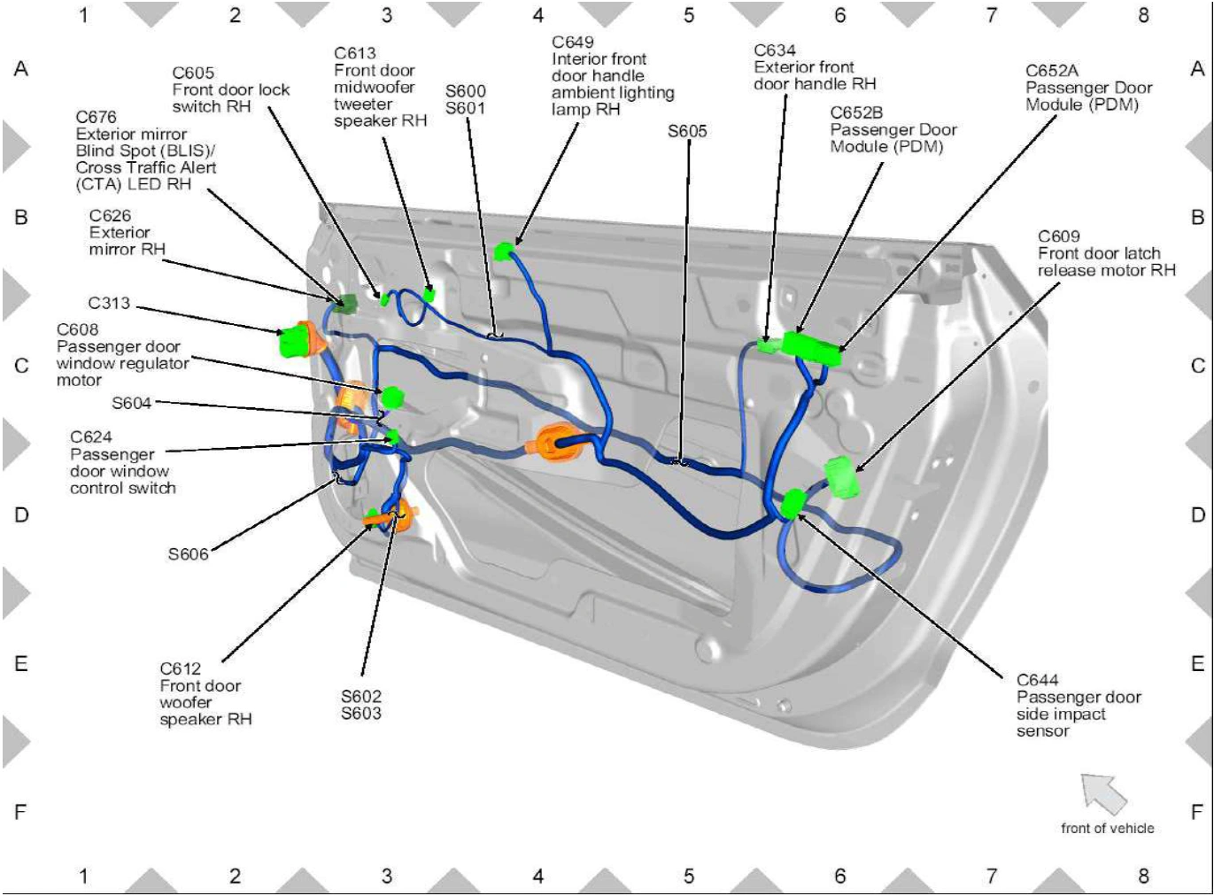 Wiring — original illustration 1, reference 6592