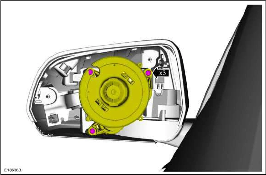 Exterior Mirror — original illustration 1, reference 961
