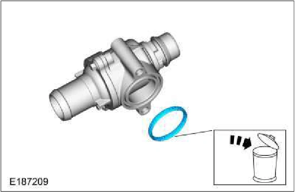 303-01C Engine Cooling - 5.0L — original illustration 1, reference 628