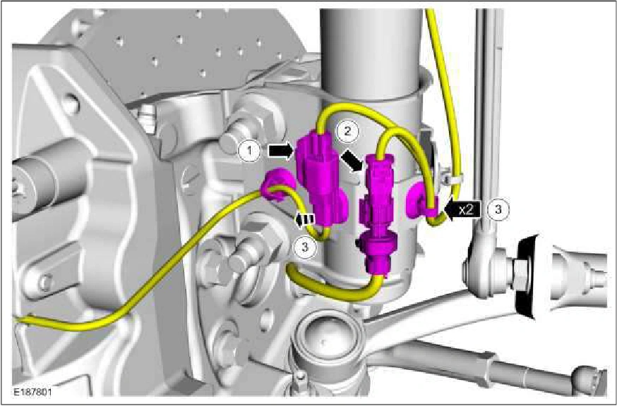 Front Strut and Spring Assembly — original illustration 2, reference 2450