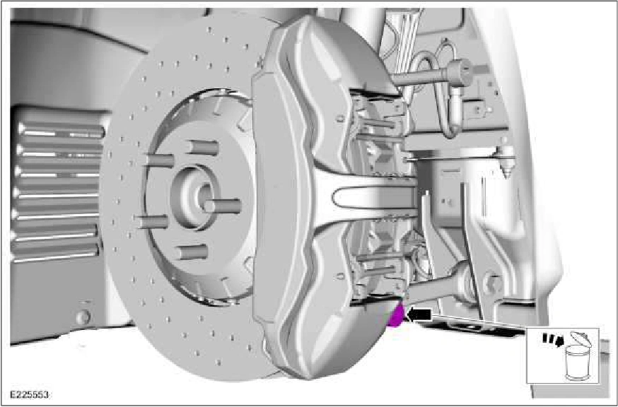 Brake Pads - Vehicles With: SVT Performance Package — original illustration 2, reference 2833