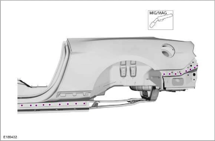 Quarter Panel - Convertible — original illustration 2, reference 2355