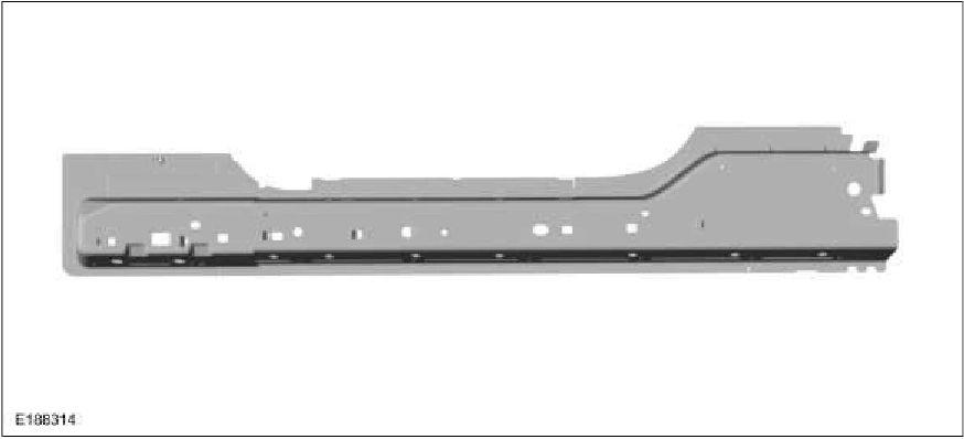 Rocker Panel Inner Reinforcement — original illustration 1, reference 2328