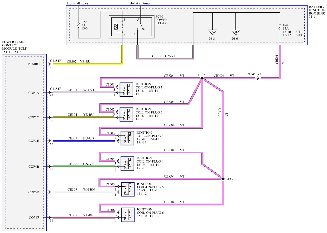 Original vector wiring diagram · source reference 6343