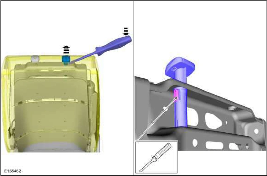 Front Head Restraint Guide Sleeve — original illustration 1, reference 1111