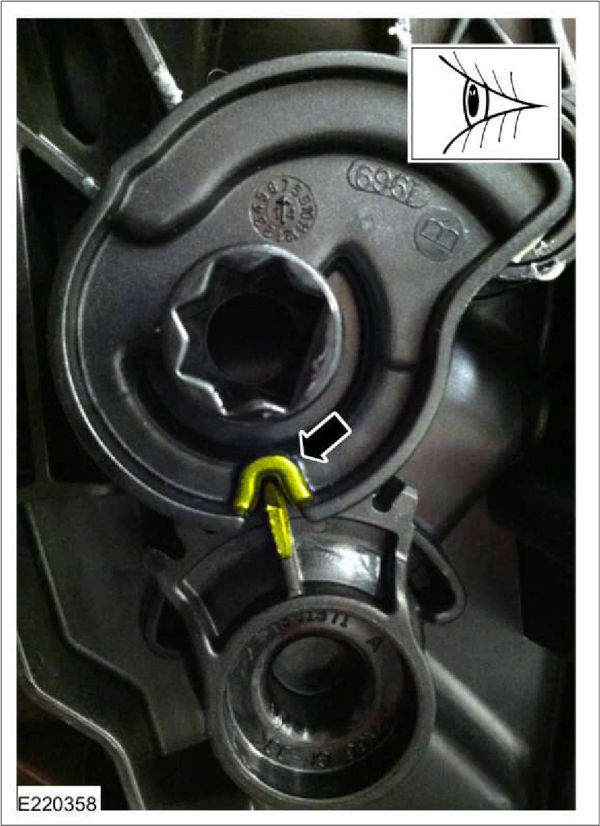 Driver Side Temperature Door Actuator — original illustration 1, reference 3780
