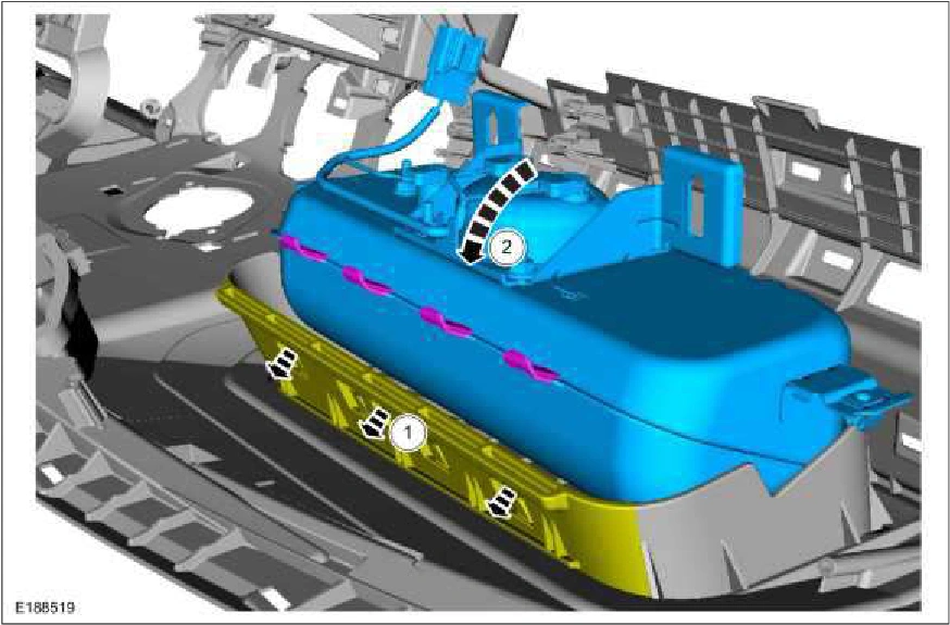 Passenger Airbag — original illustration 2, reference 2150