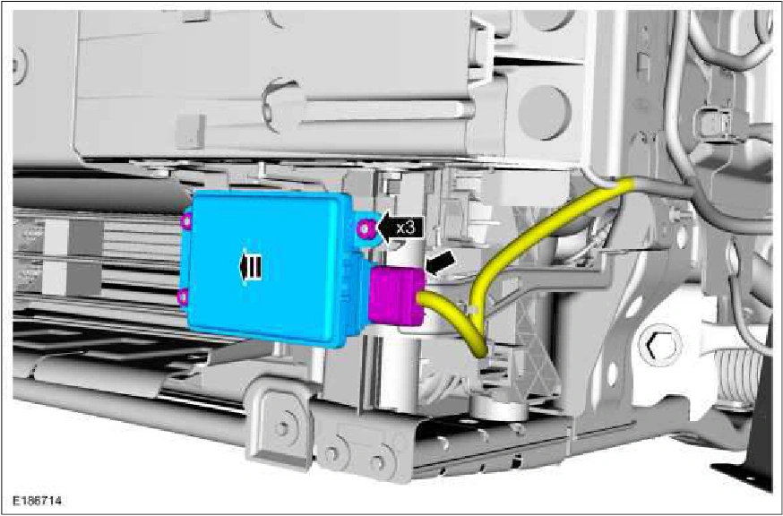 Cruise Control Module (CCM) — original illustration 1, reference 6123