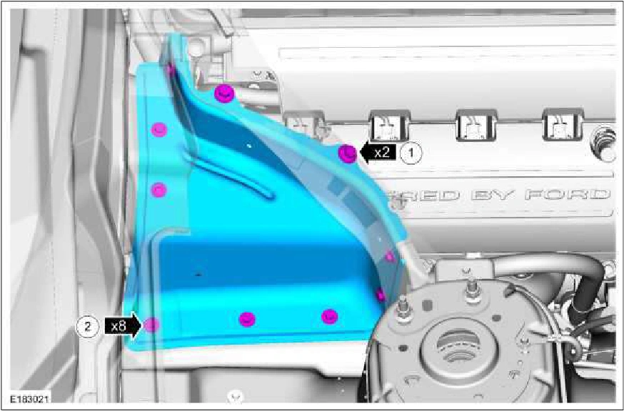 Evaporator Outlet Line - 5.2L 32V Ti-VCT — original illustration 1, reference 3792
