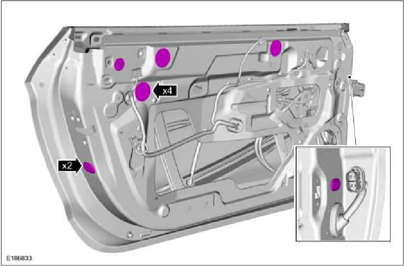 Door Window Glass Adjustment - Coupe — original illustration 2, reference 1246