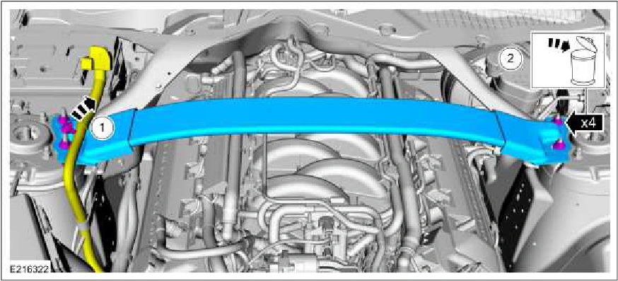 Condenser Outlet Line - 5.2L 32V Ti-VCT — original illustration 1, reference 3770