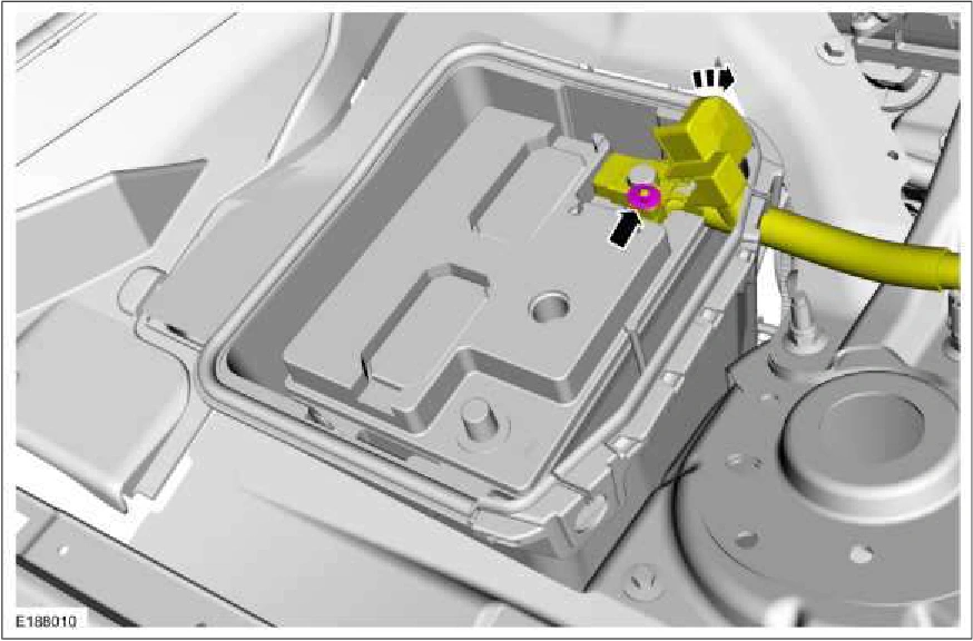 Battery Disconnect and Connect — original illustration 2, reference 4067