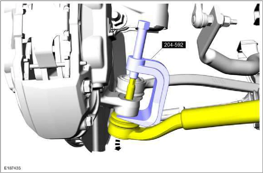 Rear Lower Arm — original illustration 2, reference 2463