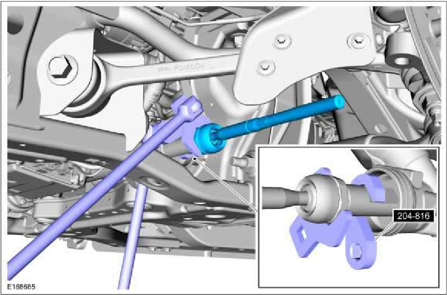 Tie Rod — original illustration 2, reference 3349
