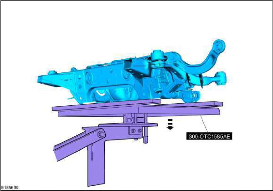 Rear Subframe — original illustration 1, reference 2389