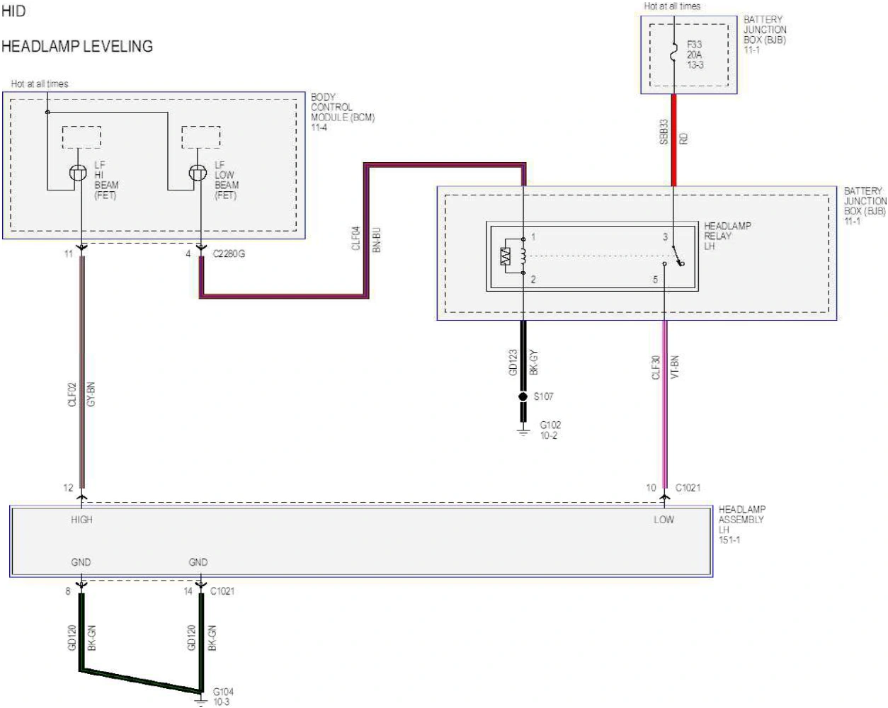 Wiring — original illustration 1, reference 6429