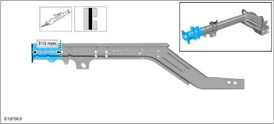 Front Side Member Section — original illustration 1, reference 2264