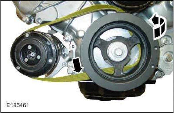 303-05C Accessory Drive - 5.0L — original illustration 1, reference 663