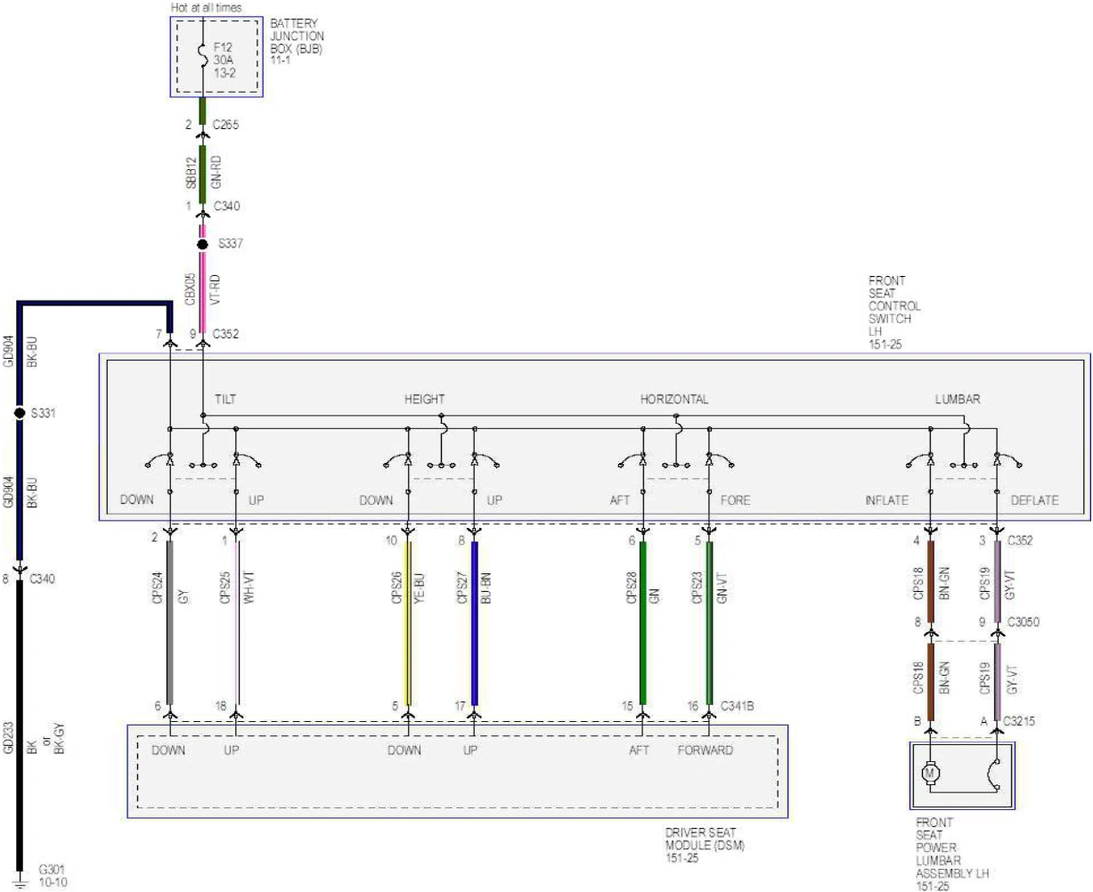 Wiring — original illustration 1, reference 6507