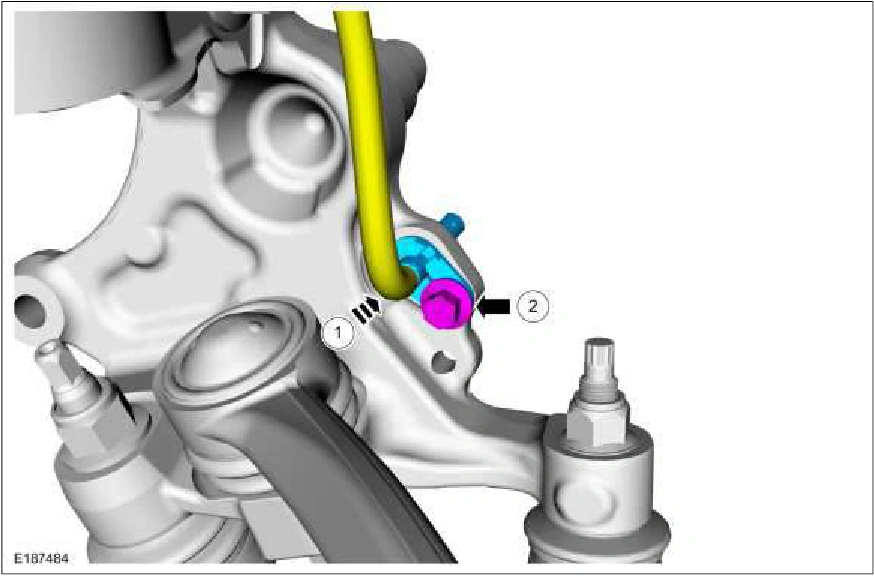 Wheel Spindle — original illustration 2, reference 2483