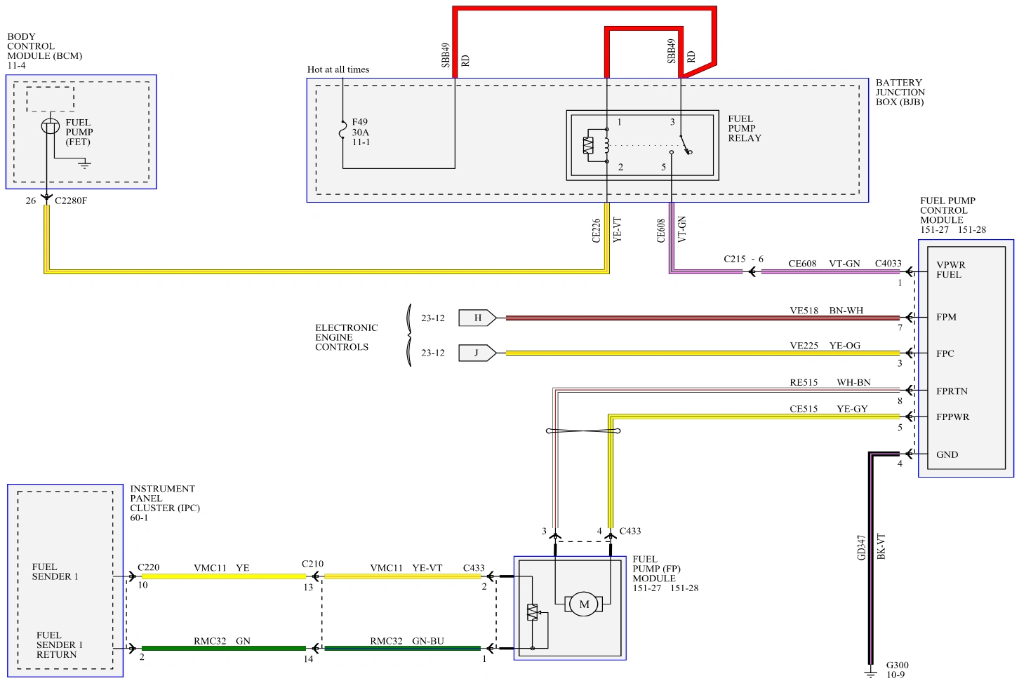Original vector wiring diagram · source reference 6324