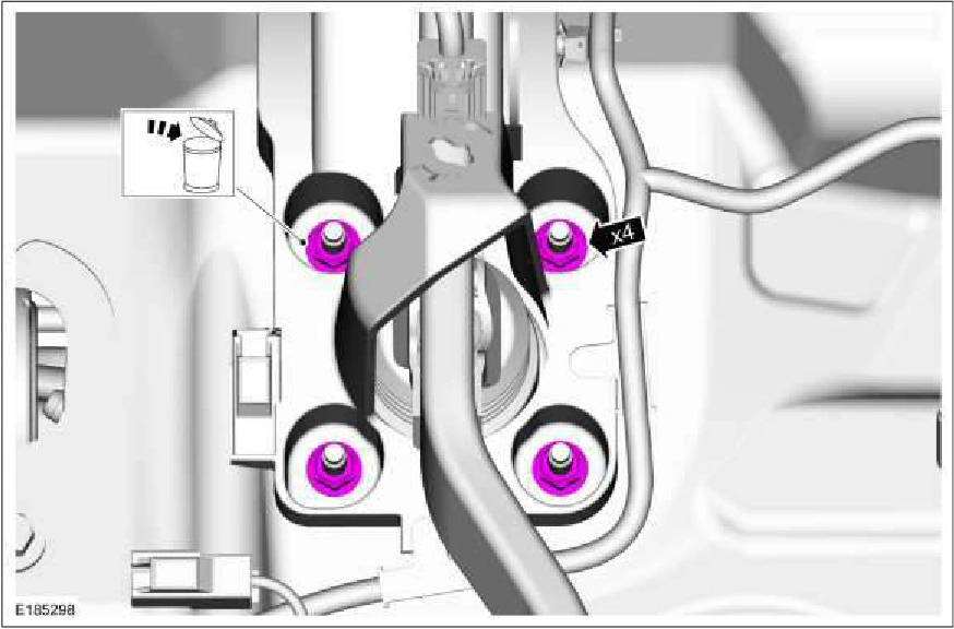 Brake Booster - 5.0L 32V Ti-VCT/5.2L 32V Ti-VCT — original illustration 2, reference 2921