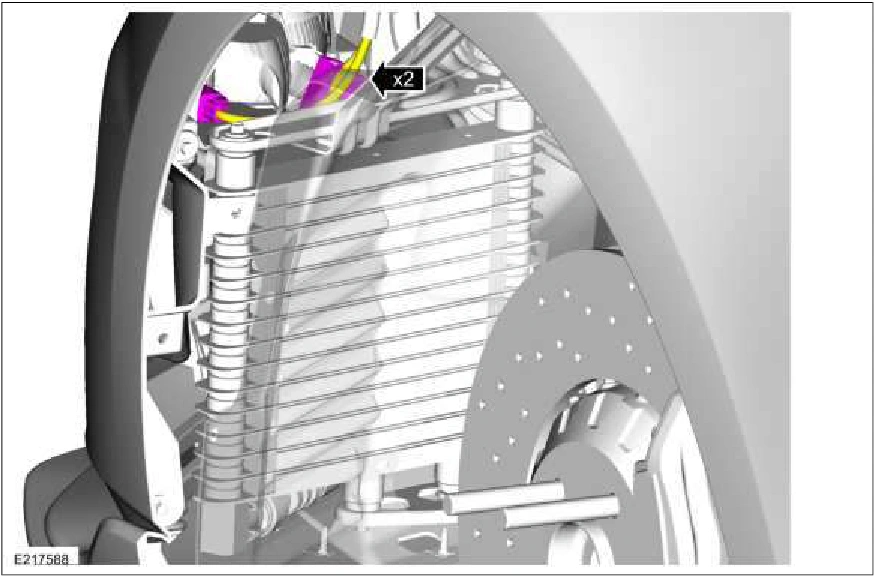 Front Bumper Cover - Vehicles With: SVT Performance Package — original illustration 2, reference 1675