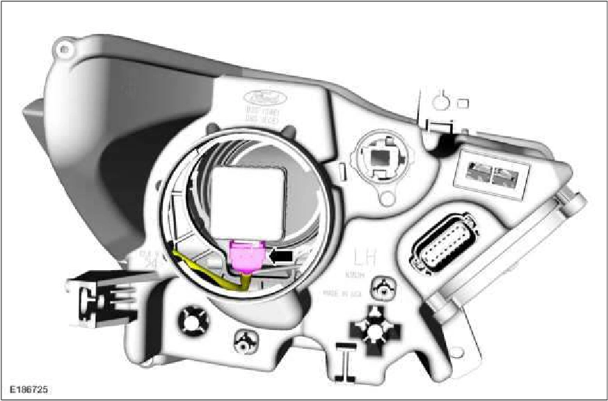 Headlamp Bulb — original illustration 1, reference 5778