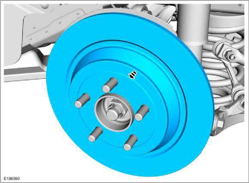Brake Disc — original illustration 1, reference 2845