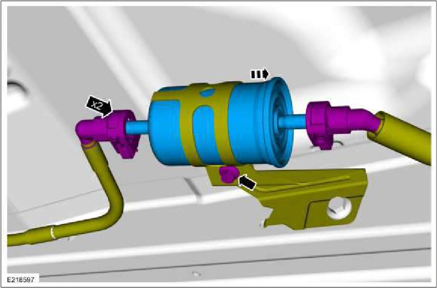 Fuel Filter — original illustration 1, reference 3231