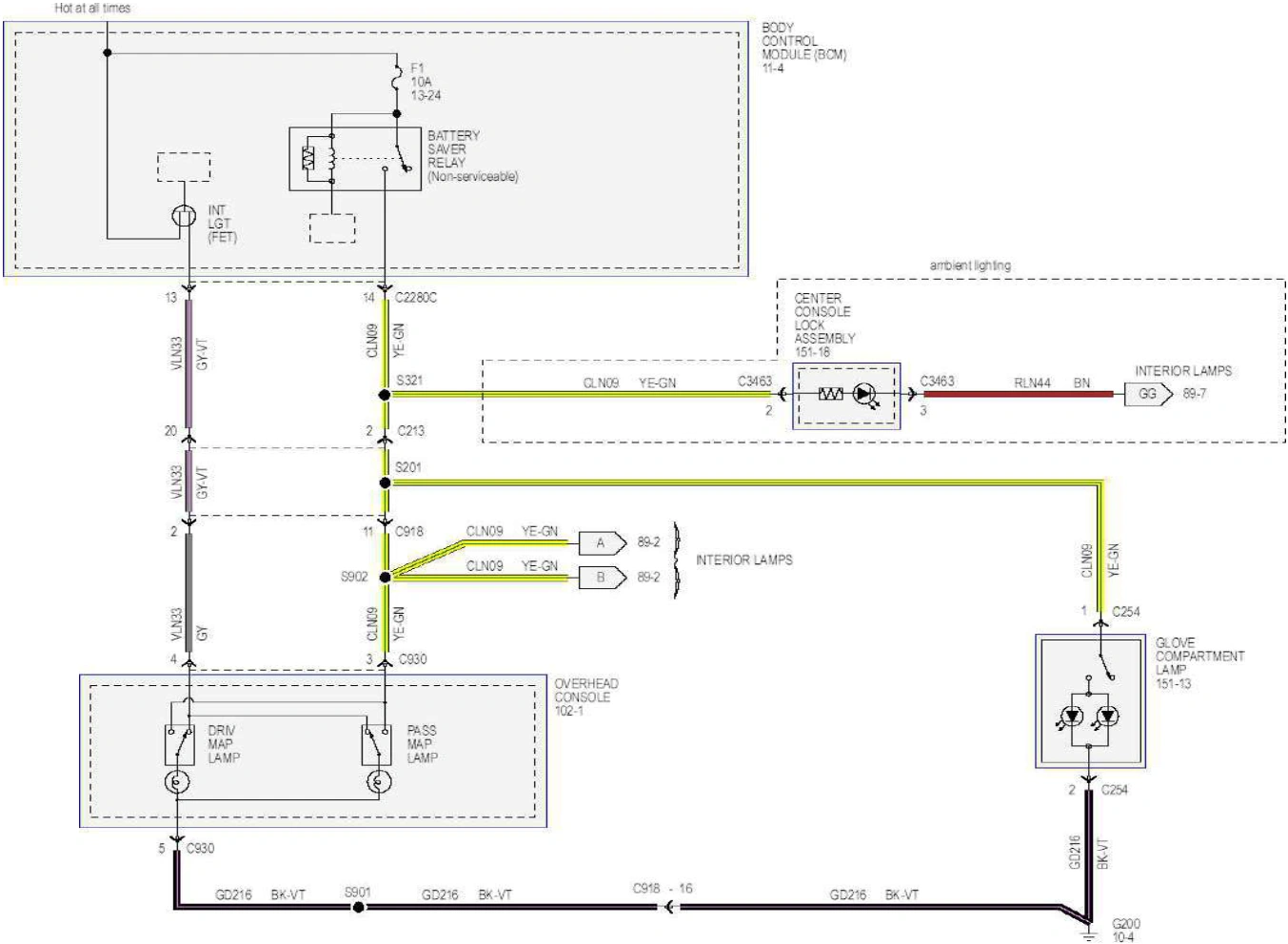 Wiring — original illustration 1, reference 6437