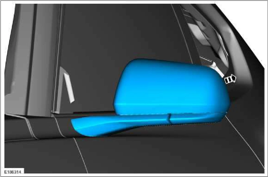 Exterior Mirror — original illustration 1, reference 959